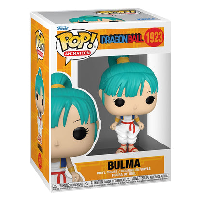Dragon Ball POP! Animation Vinyl Figur Bulma(Shop) 9 cm