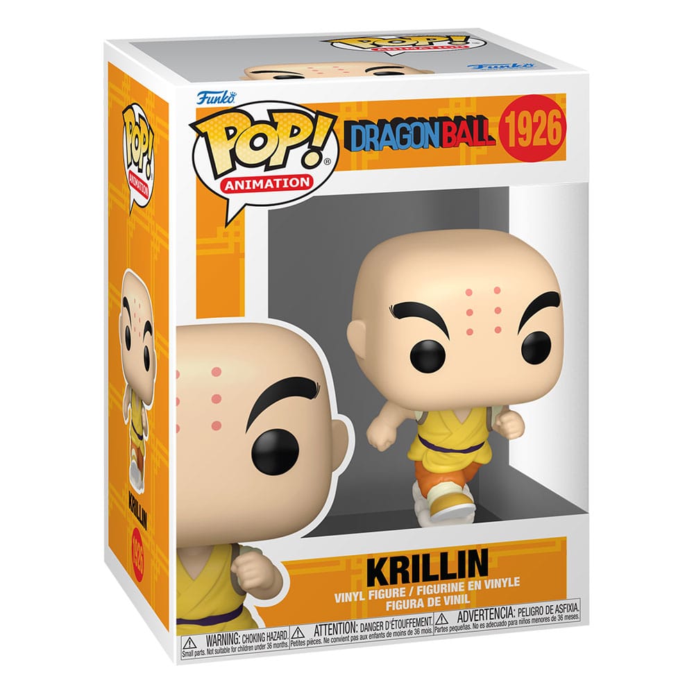 Dragon Ball POP! Animation Vinyl Figur Krillin 9 cm
