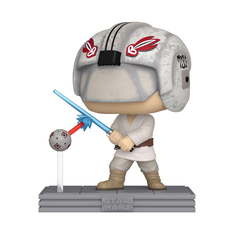 Star Wars  POP! Movie Vinyl Figur Luke/Remote 9 cm