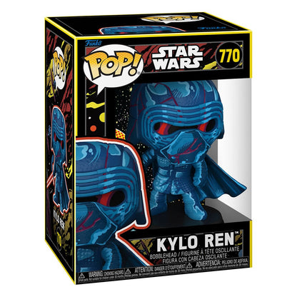 Star Wars  POP! Movie Vinyl Figur Kylo Ren(Retro) 9 cm