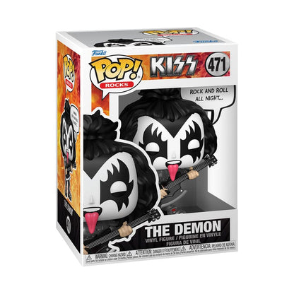 KISS POP! Sayings Vinyl Figur The Demon(R&R All Night) 9 cm
