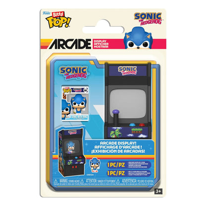 NFF Bitty POP! Arcade Claw Vinyl Figur Sonic