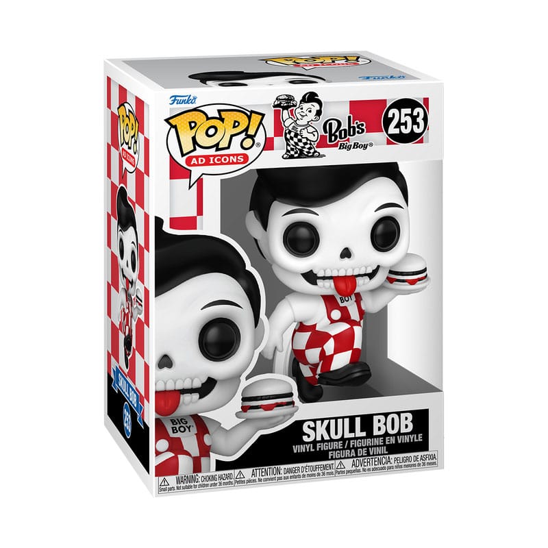 Bob's Big Boy POP! Ad Icons Vinyl Figur Skull Bob 9 cm