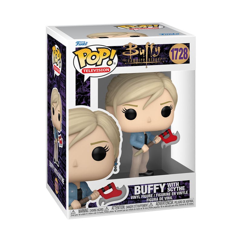 Buffy - Im Bann der Dämonen POP! TV Vinyl Figur Buffy w/Scythe 9 cm