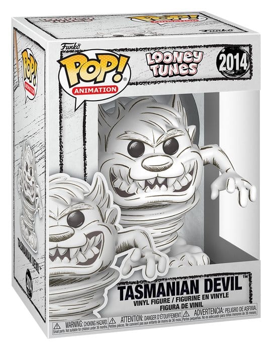 Looney Tunes POP! Animation Vinyl Figur Taz 9 cm