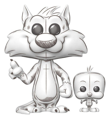 Looney Tunes POP!&Buddy Animation Vinyl Figur Sylvester&Tweety 9 cm