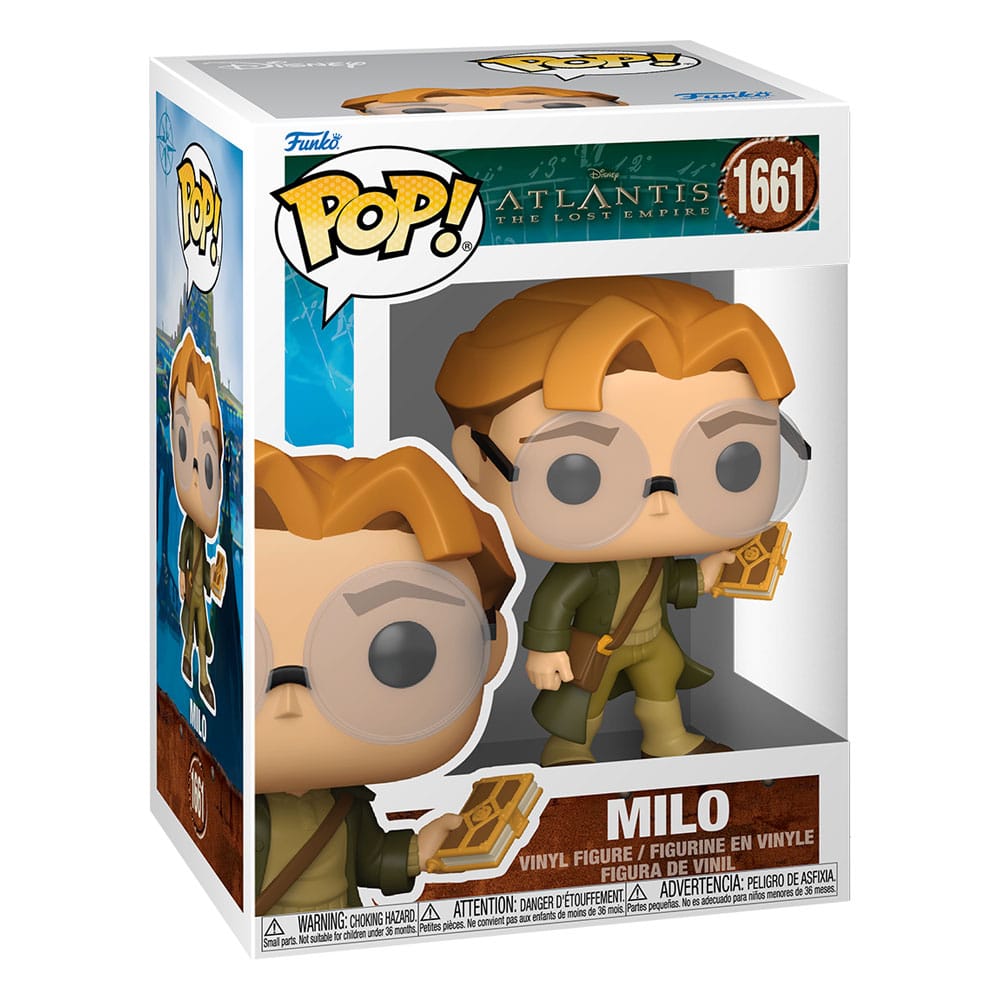 Atlantis: The Lost Empire POP! Vinyl Figur Milo 9 cm