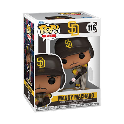 MLB POP! Vinyl Figur Padres- Manny Machado 9 cm