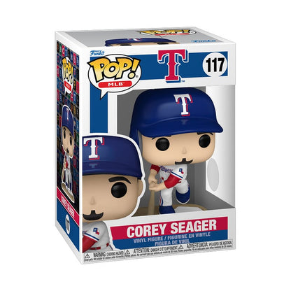 MLB POP! Vinyl Figur Rangers- Corey Seager 9 cm