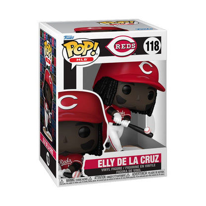 MLB POP! Vinyl Figur Reds- Elly De La Cruz 9 cm