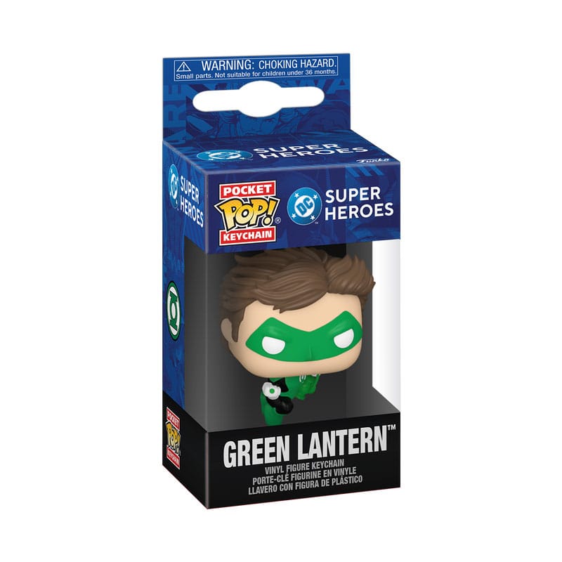 DC Comics POP! Vinyl Schlüsselanhänger 4 cm New Classics - Green Lantern Display (12)