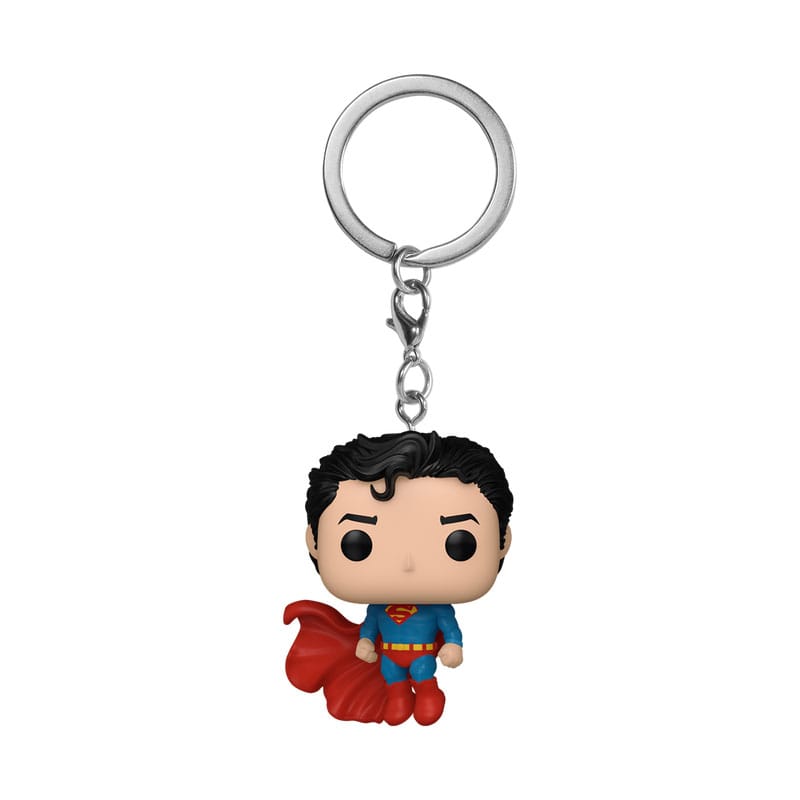 DC Comics POP! Vinyl Schlüsselanhänger 4 cm New Classics - Superman Display (12)
