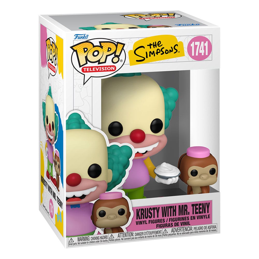 Simpsons POP&Buddy TV Vinyl Figur Krusty&Tenny? 9 cm
