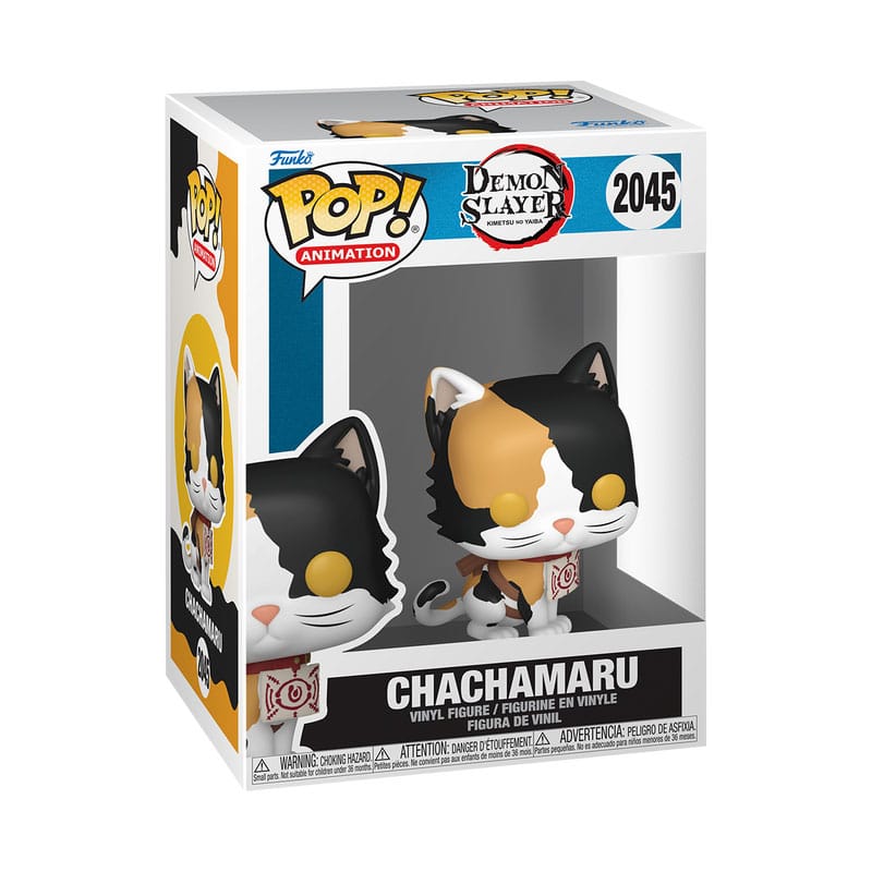 Demon Slayer: Kimetsu no Yaiba POP! Animation Vinyl Figur Chachamaru 9 cm