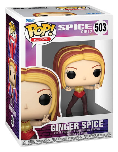 Spice Girls POP! Rocks Vinyl Figur Ginger Spice 9 cm