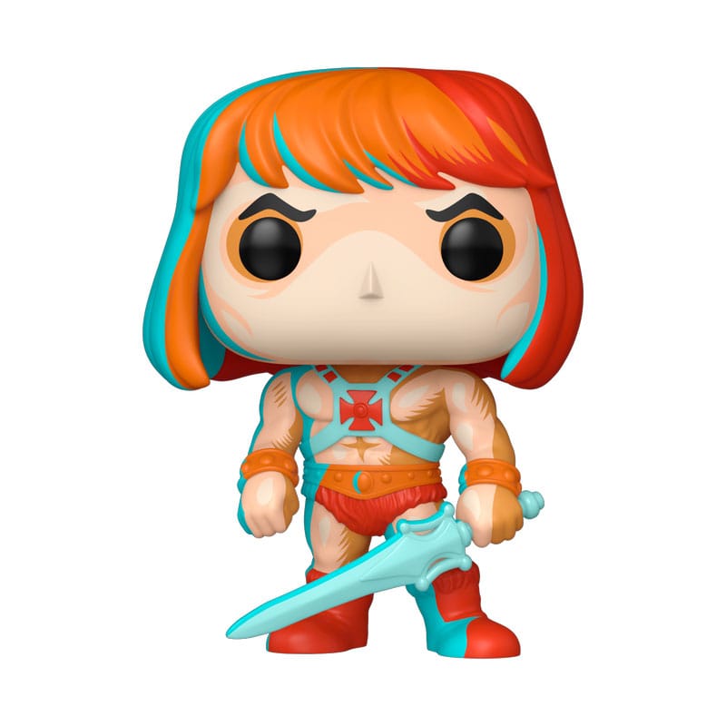 Masters of the Universe POP! Television Vinyl Figur He-Man (Comic Deco) 9 cm