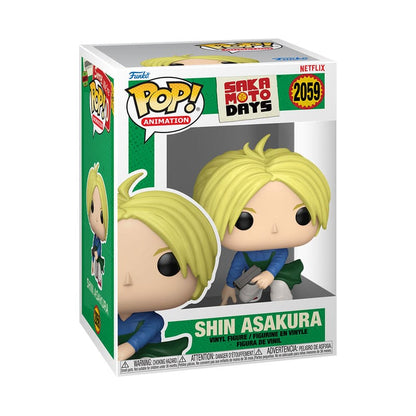 Sakamoto Days POP! Animation Vinyl Figuren Shin 9 cm