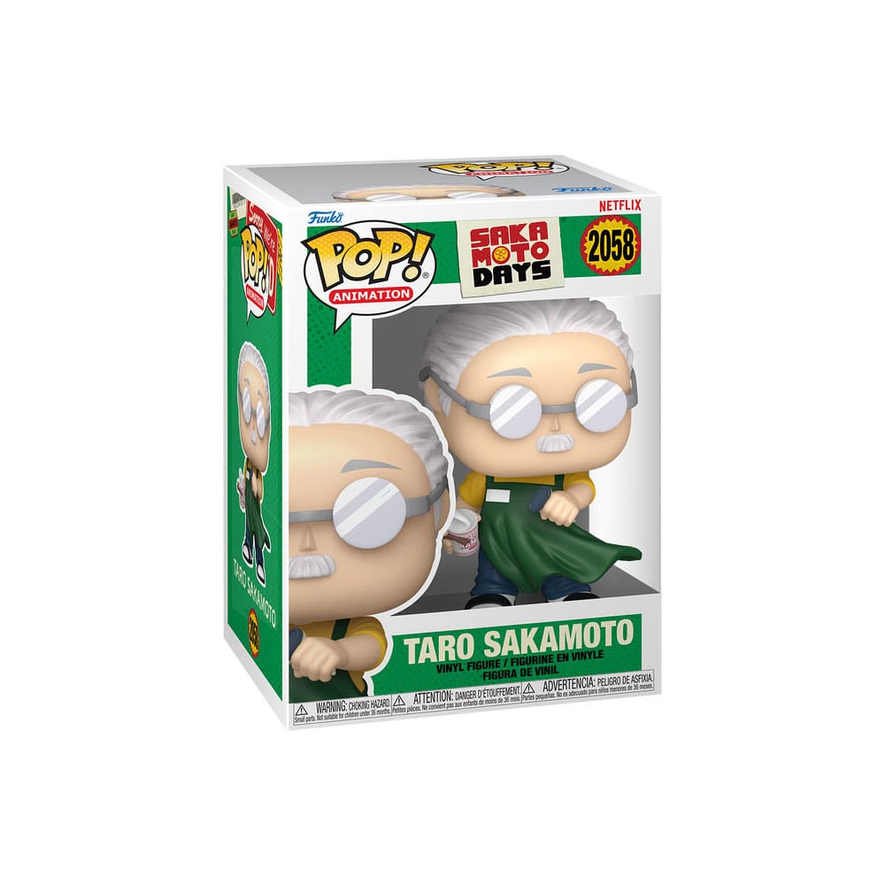 Sakamoto Days POP! Animation Vinyl Figuren Taro w/CH 9 cm Sortiment (6)
