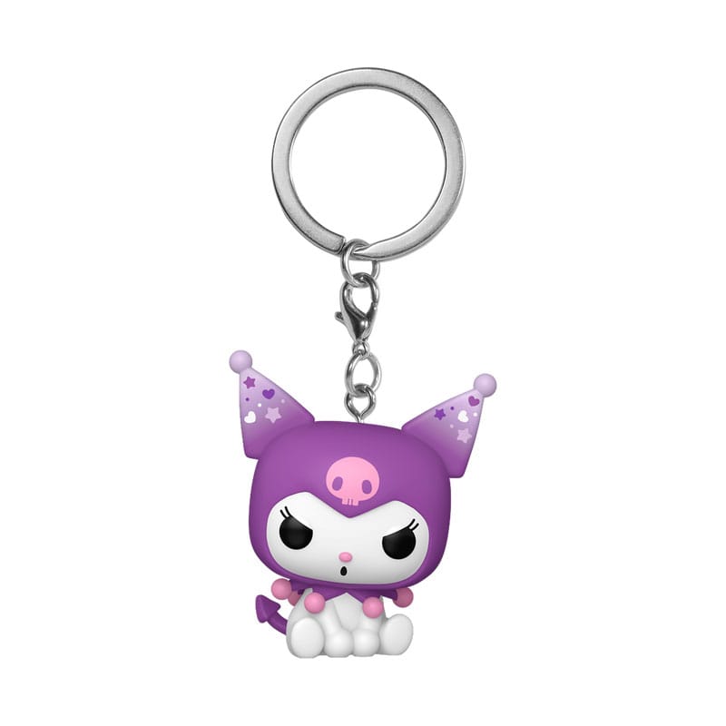 Sanrio POP! Vinyl Schlüsselanhänger 4 cm K/MM- Kuromi Display (12)