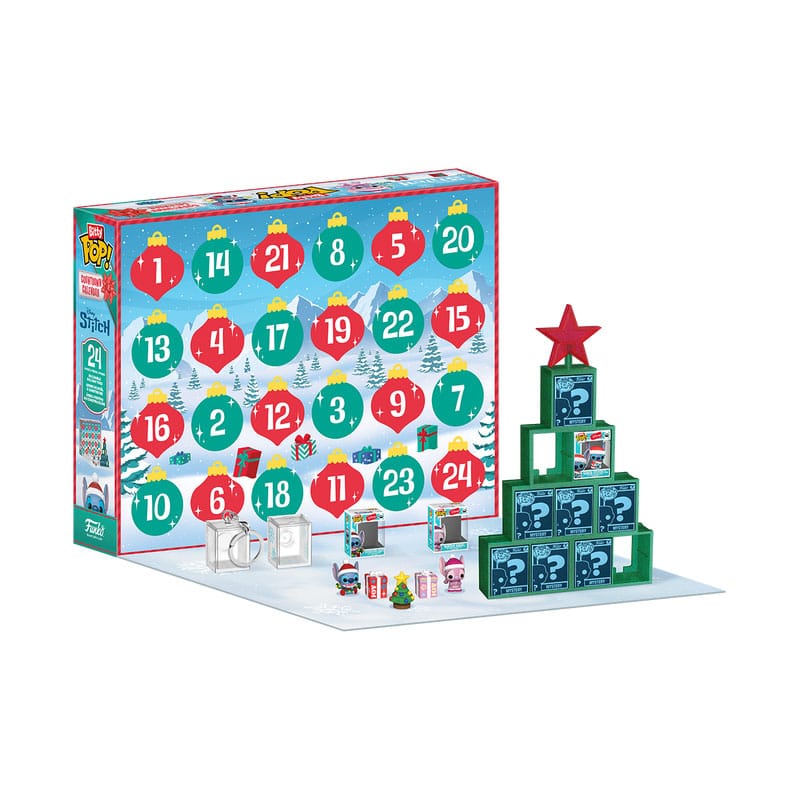 Disney Pocket POP! 13-Tage Countdown-Adventskalender Stitch Holiday