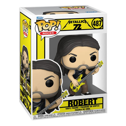 Metallica POP! Rocks Vinyl Figur Robert (72 Seasons) 9 cm