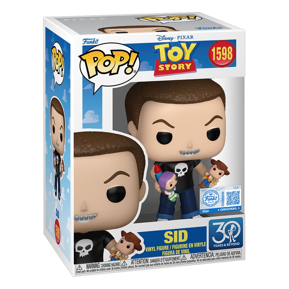 Toy Story POP! Disney Vinyl Figuren Sid (30th Anniversary) 9 cm
