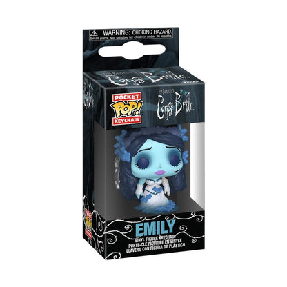 Corpse Bride Pocket POP! Vinyl Schlüsselanhänger 4 cm Emily with Butterflies Display (12)