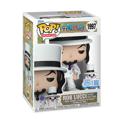 One Piece POP!&Buddy Animation Vinyl Figuren Rob Lucci with Hattori w/Chase 10 cm Sortiment (6)