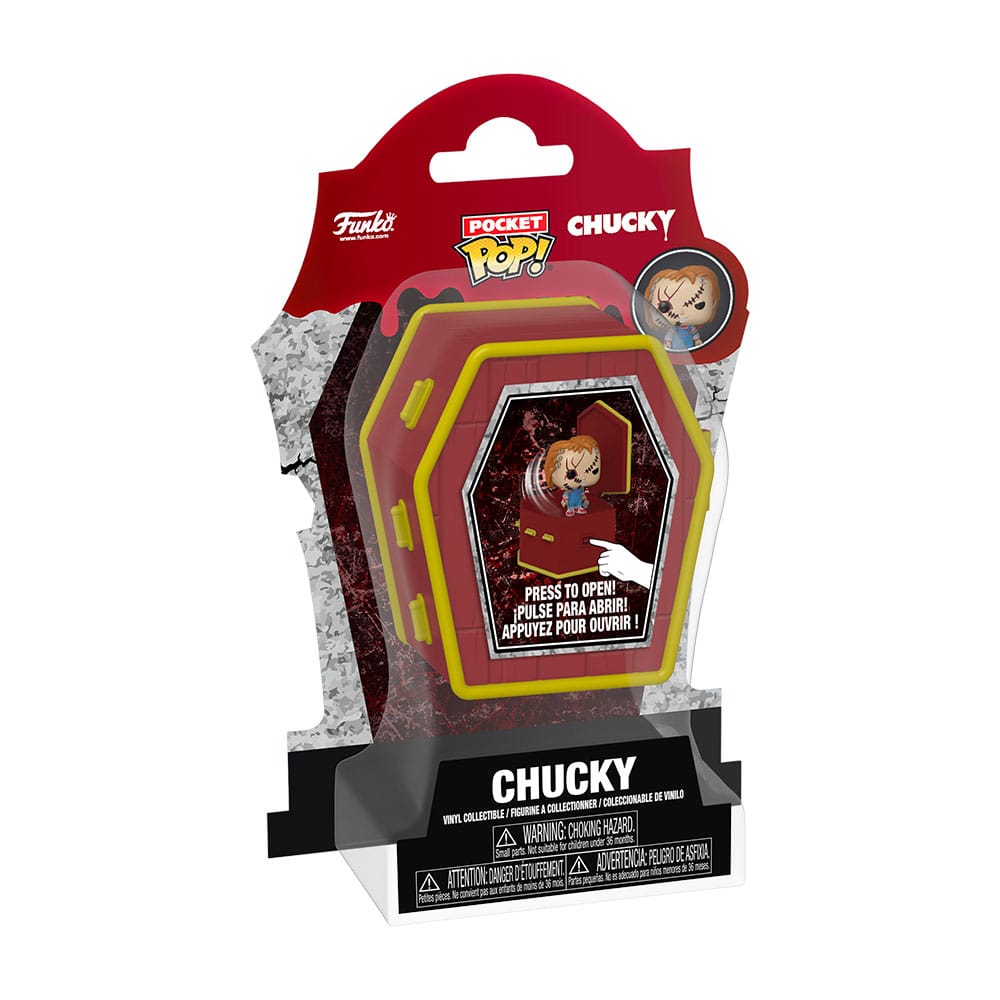 Chucky - Die Mörderpuppe Coffin POP! Vinyl Figur Chucky
