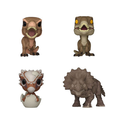 Jurassic World Pocket POP! Vinyl Figuren Amber PDQ Display (12) 4 cm