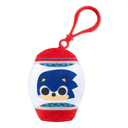 Sonic The Hedgehog Plüsch Schlüsselanhänger 5 cm PDQ Blind Sortiment (12)