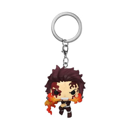 Demon Slayer: Kimetsu no Yaiba POP! Vinyl Schlüsselanhänger 4 cm Tanjiro(Dancing Flash) Display (12)