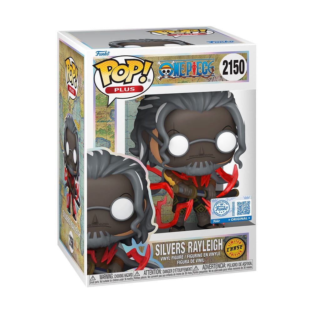 One Piece POP! Animation Vinyl Figuren Silvers Rayleigh with Chase Exclusive 9 cm Sortiment (6)