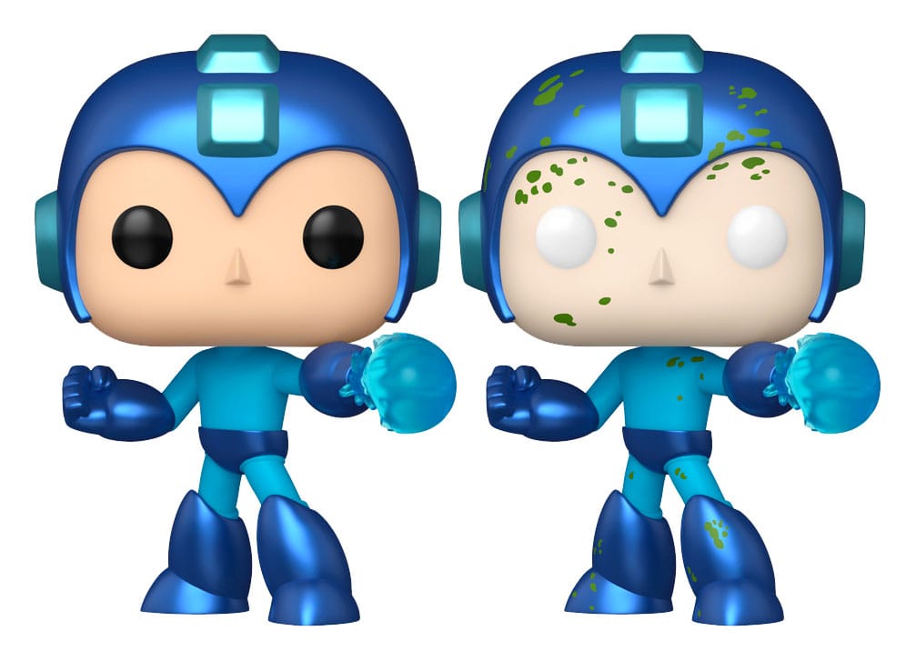 Funko Fusion POP! Games Vinyl Figuren Mega Man w/CH 9 cm Sortiment (6)