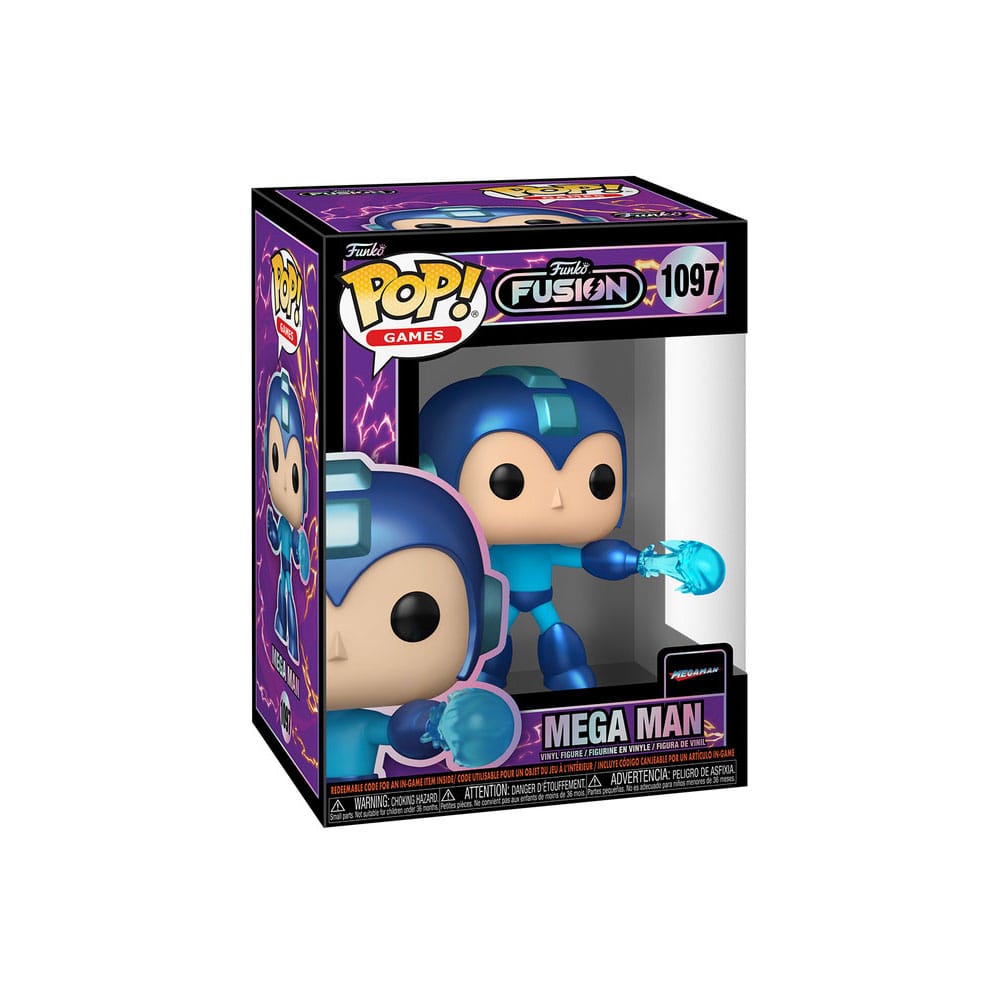 Funko Fusion POP! Games Vinyl Figuren Mega Man w/CH 9 cm Sortiment (6)