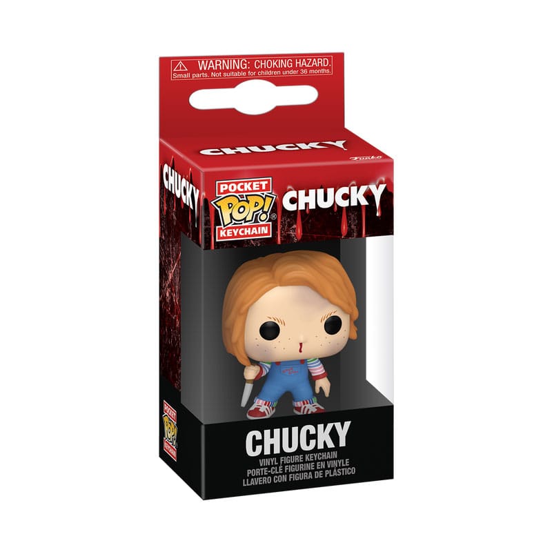 Chucky - Die Mörderpuppe POP! Vinyl Schlüsselanhänger 4 cm Horror Chucky Display (12)