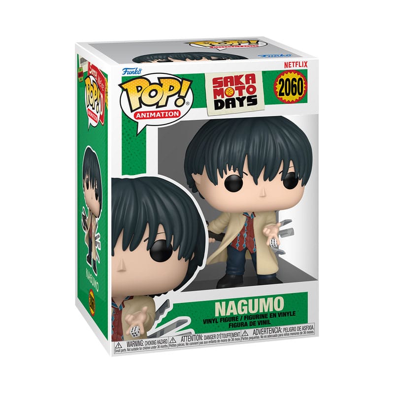 Sakamoto Days POP! Animation Vinyl Figuren Saka Days- Yoichi Nagumo 9 cm