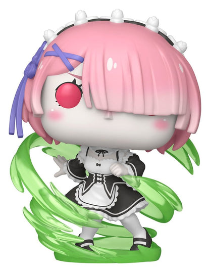 Re:Zero POP! Plus Vinyl Figur Ram (Wind Magic) (Glow) Exclusive 9 cm