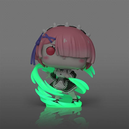 Re:Zero POP! Plus Vinyl Figur Ram (Wind Magic) (Glow) Exclusive 9 cm