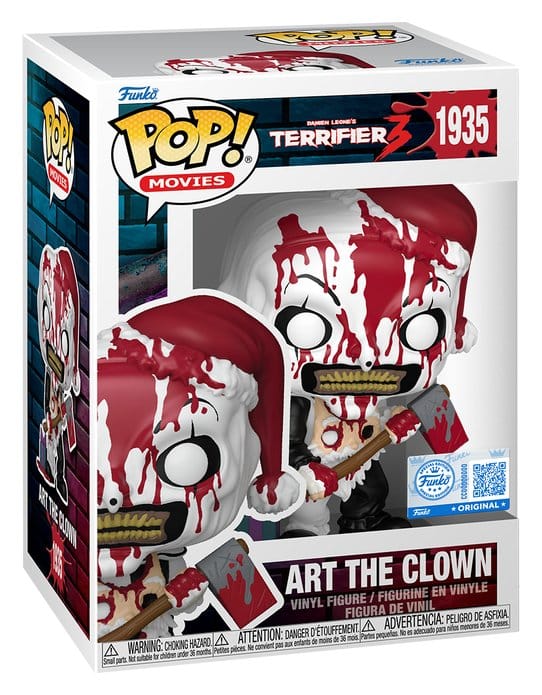 Terrifier POP! Vinyl Figur Art the Clown *Exclusive Edition* 9 cm