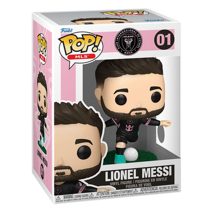 MLS POP! Sports Vinyl Figur Inter Miami- Lionel Messi(away) 9 cm