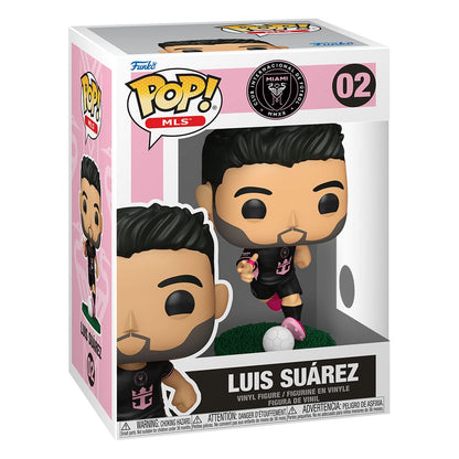 MLS POP! Sports Vinyl Figur Inter Miami- Luis Suarez(away) 9 cm