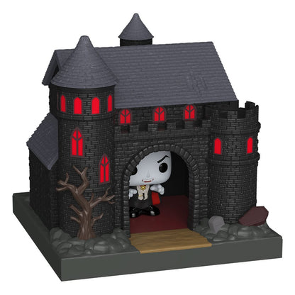 Universal Monsters Bitty POP! Towns Vinyl Figur Dracula with Castle
