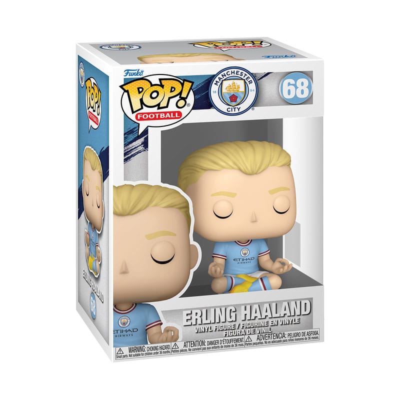 EFL POP! Football Vinyl Figur Manchester City - Erling Haaland 9 cm