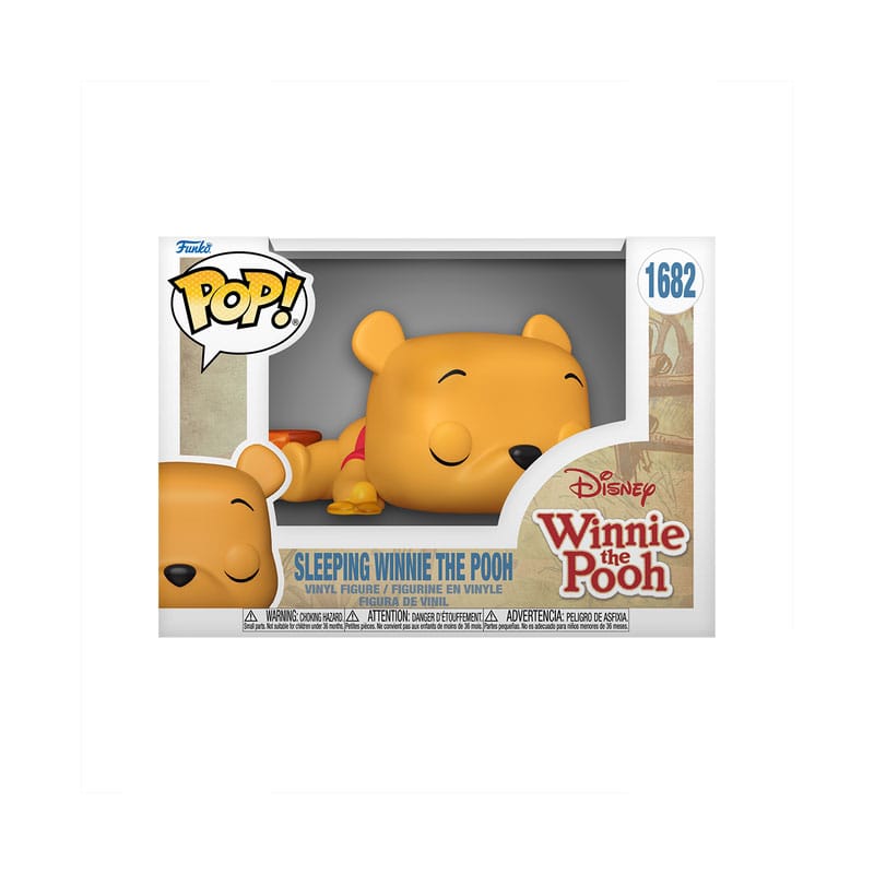 Disney POP! Animation Vinyl Figur Sleeping Pooh 9 cm