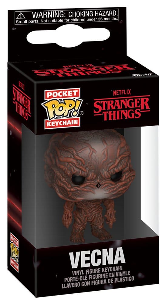 Stranger Things POP! Vinyl Schlüsselanhänger 4 cm Vecna 2.0 Display (12)