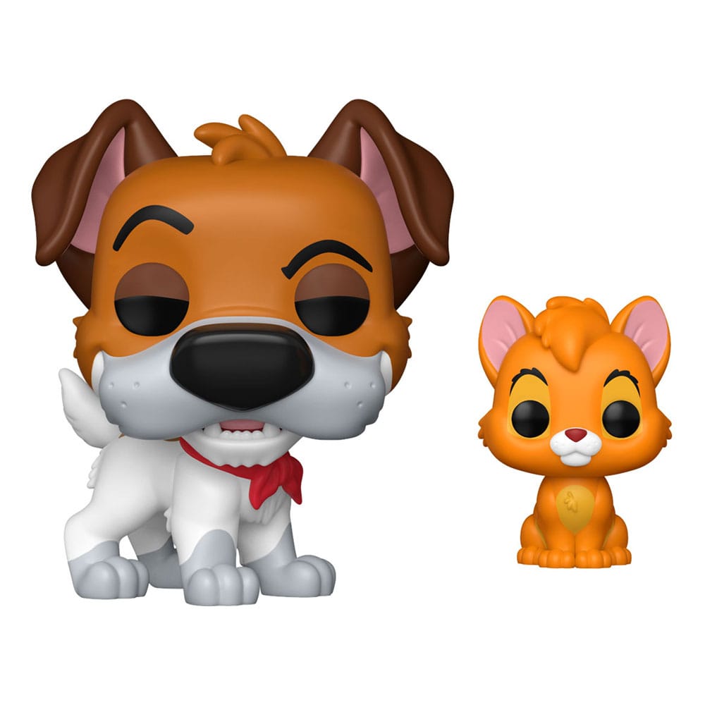 Oliver & Co. POP!&Buddy Movies Vinyl Figuren Dodger w/Oliver w/Chase 9 cm Sortiment (6)