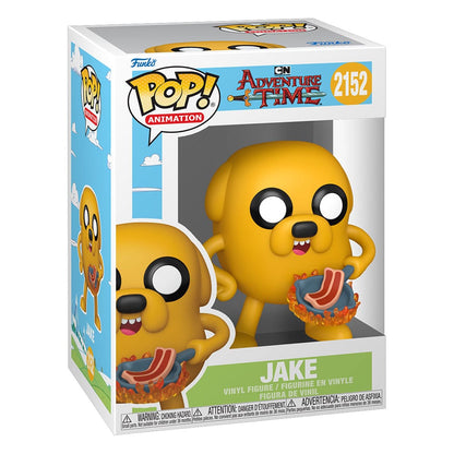 Adventure Time POP! Animation Vinyl Figur Jake with Bacon Pancakes 9 cm