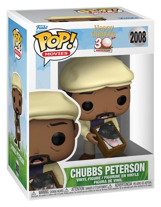 Happy Gilmore 2 POP! Movies Vinyl Figur Chubbs Peterson 9 cm
