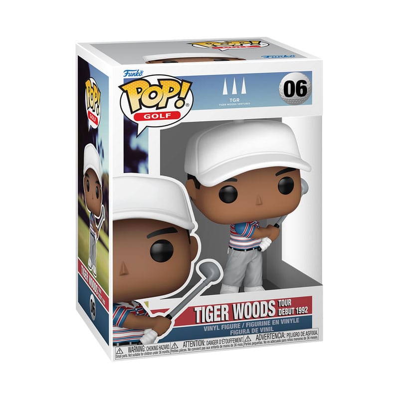 Tiger Woods POP! Golf Vinyl Figur Tour Debut 1992 9 cm